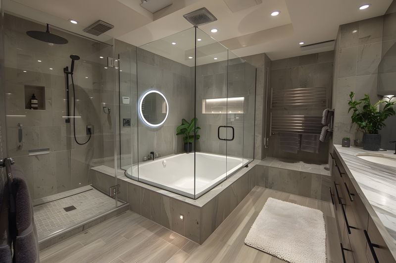 Glass-Faced Bathtub